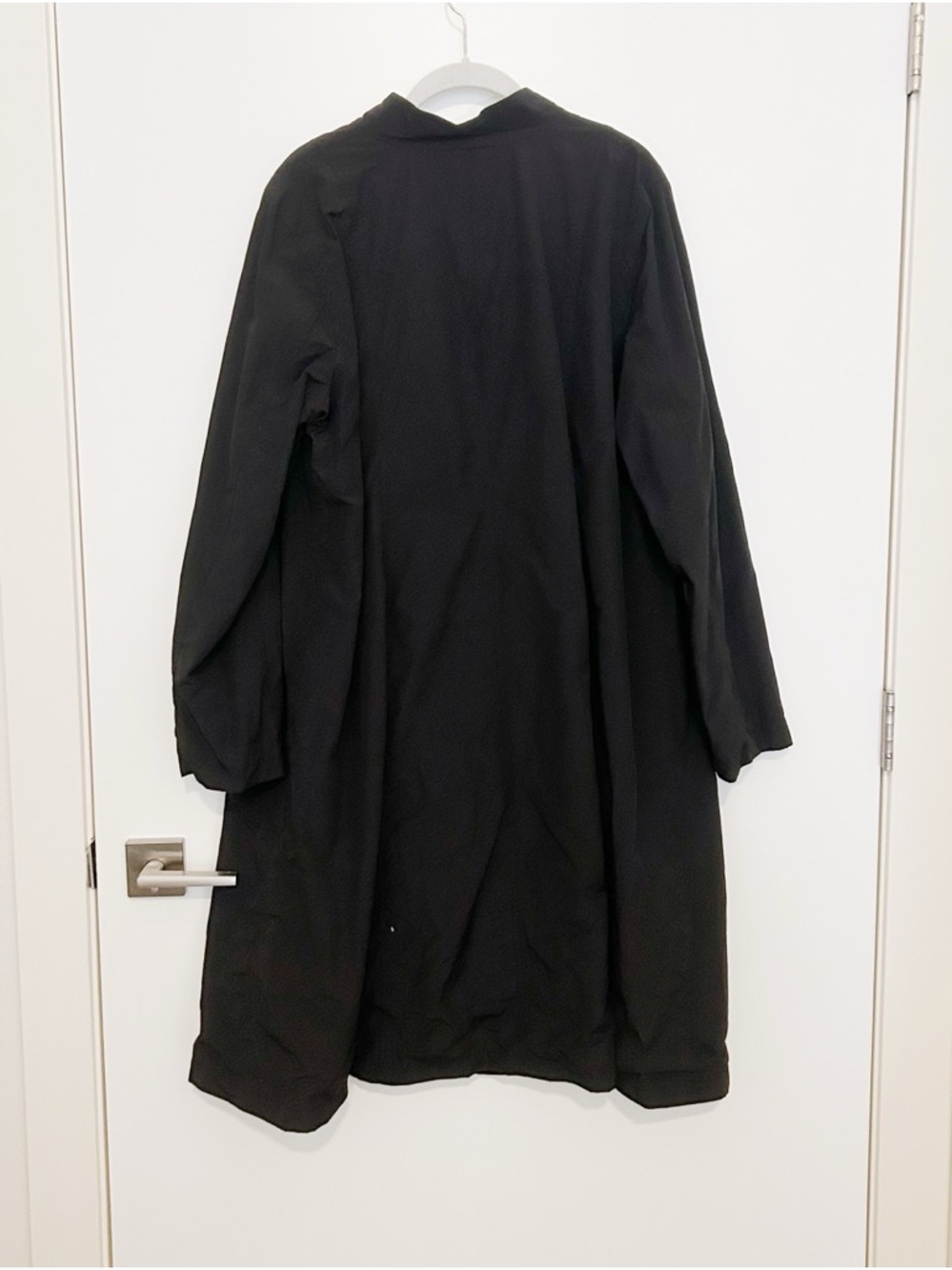 Eileen Fisher Organic Cotton & Nylon Midi Jacket - Picture 2 of 6